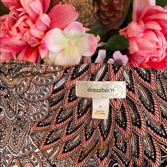 Dress barn midi silk dress, Size 8 - Picture 6 of 7